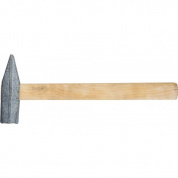 Молоток слесарный ЗУБР 800 г. с деревян. рукояткой, оцинк. 